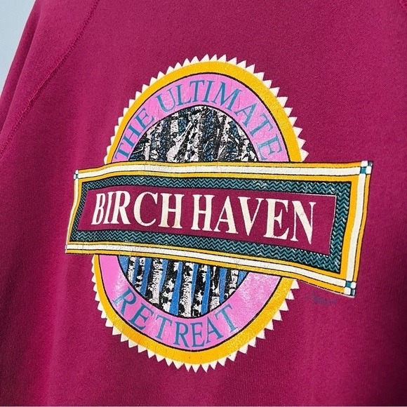 Vintage 90s Birch Haven Crewneck Sweatshirt - Picture 3 of 5